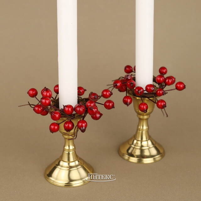 Венок для свечи Ягодный Джем 7 см Swerox