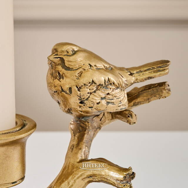 Декоративный подсвечник Маленькая Птичка 13 см Goodwill (Гудвилл)