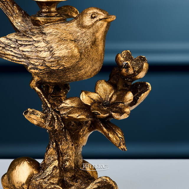 Декоративный подсвечник Птичка на Ветке - Chant Oiseau 19 см Goodwill (Гудвилл)