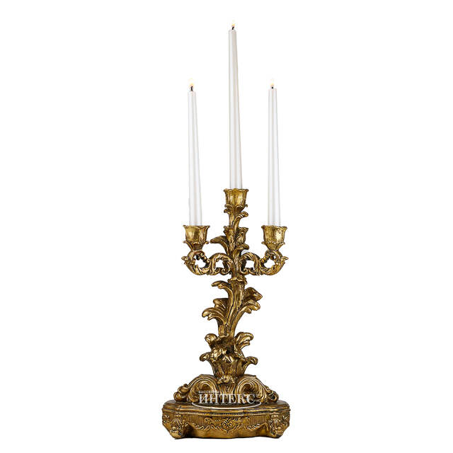 Канделябр на 4 свечи Shadowkeep - Stile Barocco 41 см Goodwill (Гудвилл)