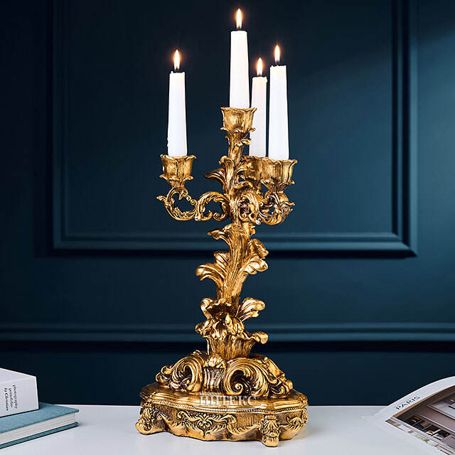 Канделябр на 4 свечи Shadowkeep - Stile Barocco 41 см Goodwill (Гудвилл)