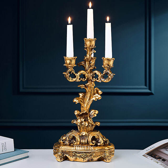 Канделябр на 4 свечи Shadowkeep - Stile Barocco 41 см Goodwill (Гудвилл)