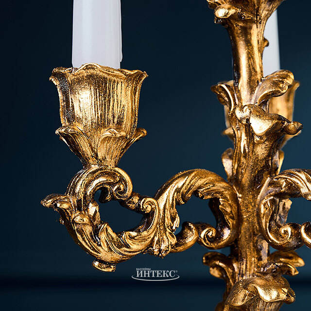 Канделябр на 4 свечи Shadowkeep - Stile Barocco 41 см Goodwill (Гудвилл)