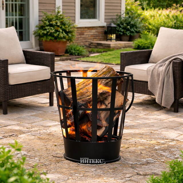 Металлический очаг для костра Антика 77*38 см Koopman (Купман)