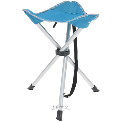 Складной туристический стул Camping 45*35 см синий, до 110 кг Koopman