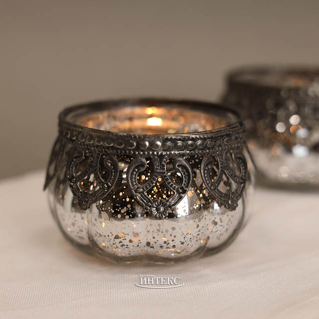 Стеклянный подсвечник Витторио 9 см Goodwill