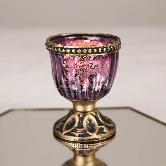 Стеклянный подсвечник Rinio la Muchi 8 см Goodwill