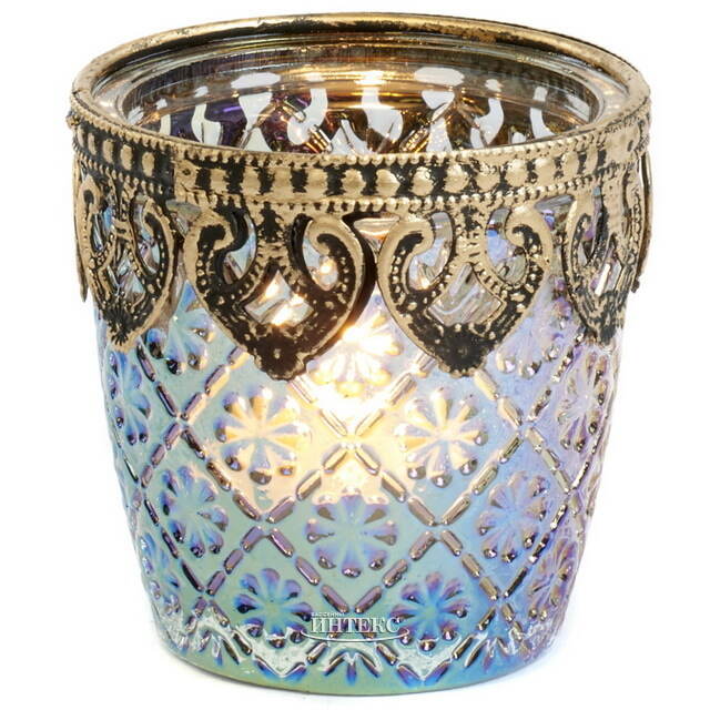 Стеклянный подсвечник Liwaldo 8 см Goodwill