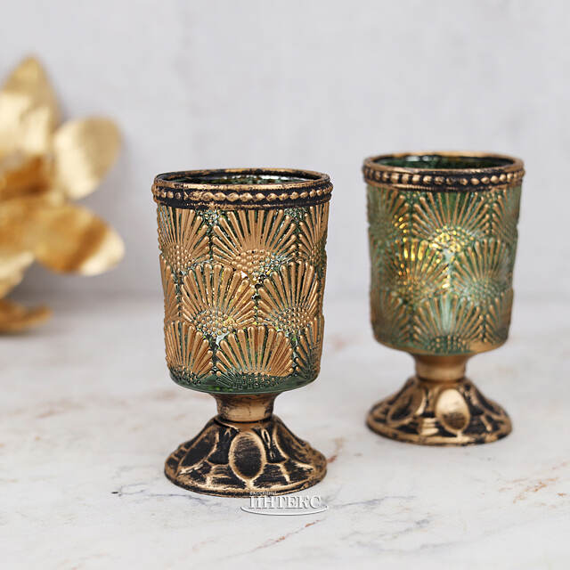 Стеклянный подсвечник Esgrino 10 см Goodwill (Гудвилл)