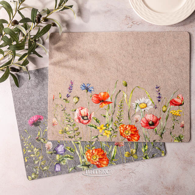 Плейсмат Meadow Field 45*35 см бежевый Koopman