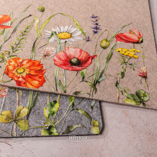 Плейсмат Meadow Field 45*35 см бежевый Koopman