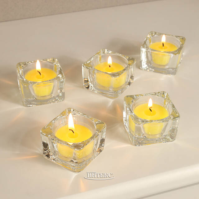 Набор стеклянных подсвечников Sauber 3 см, 5 шт Koopman (Купман)