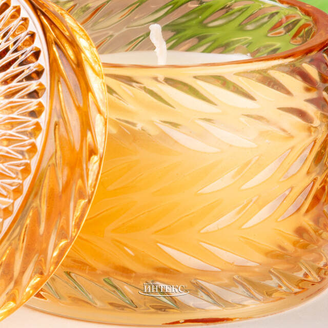 Ароматическая свеча Villesavin: Amber 9 см Koopman