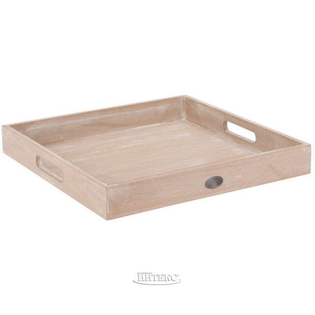 Набор деревянных подносов Alfgund 34-58 см, 3 шт, бежевый Koopman