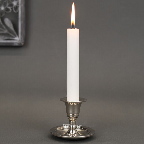 Подсвечник Серебряные Мечты на 1 свечу 7*6 см, круглое основание Koopman