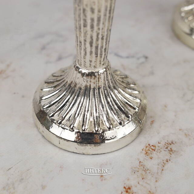 Стеклянный подсвечник на ножке Мауритц 25 см ShiShi (ШиШи)