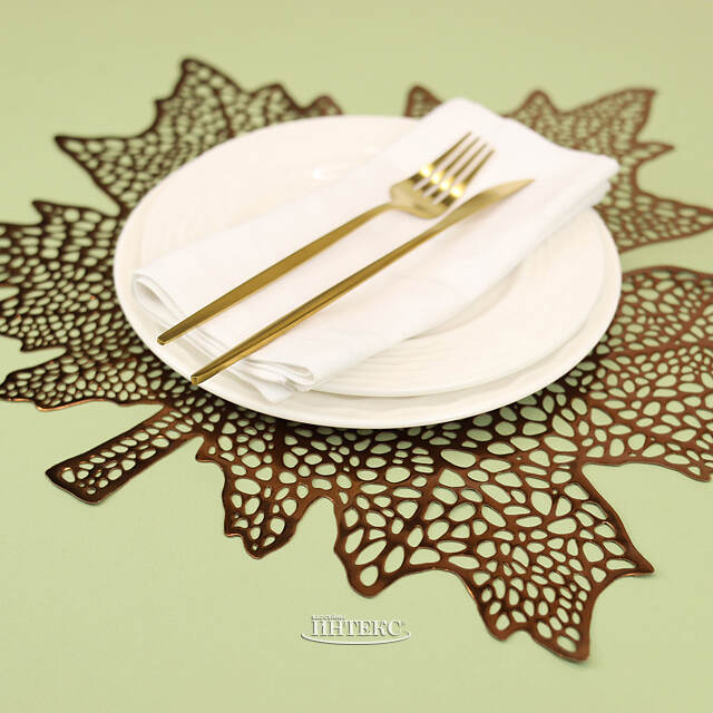 Сервировочная салфетка Джозиан 41*40 см медная Koopman