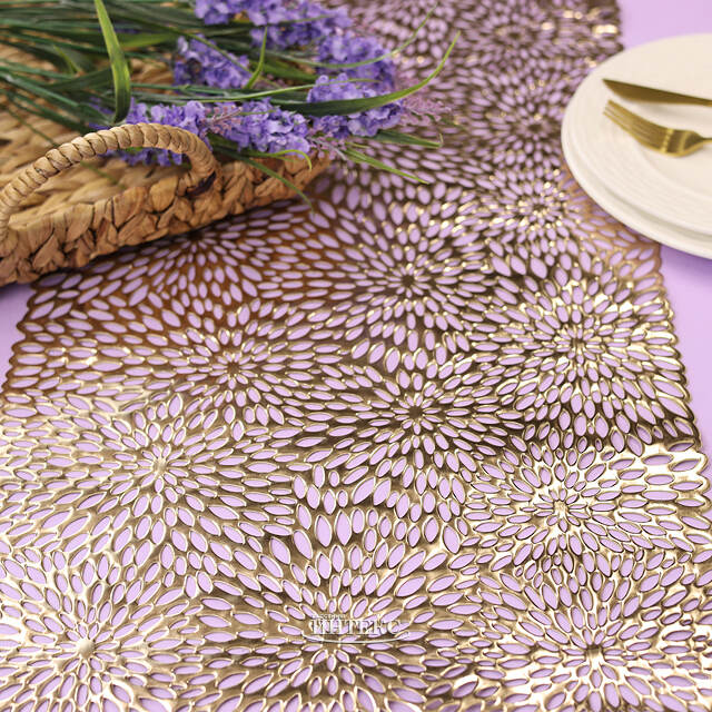 Дорожка для стола Джиневра 90*35 см золотая Koopman