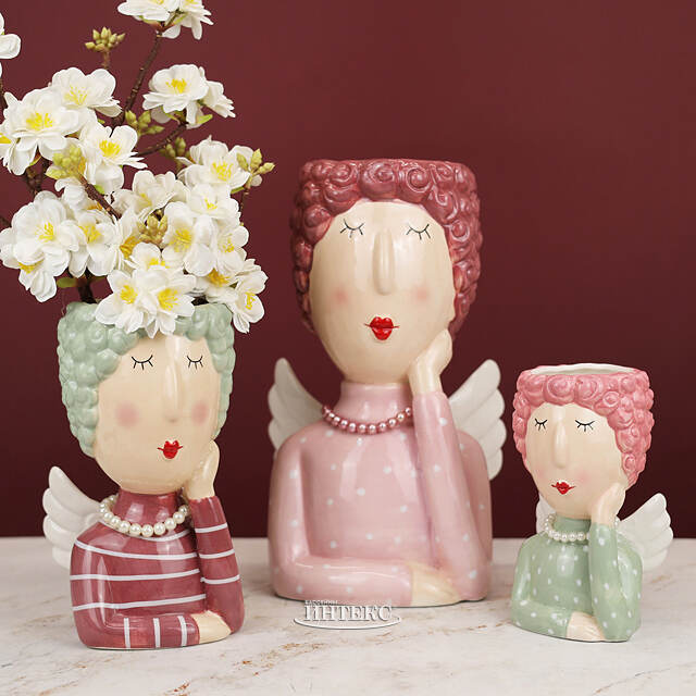 Декоративная ваза Ангел Мальвина - Сладкие Мечты 22 см EDG