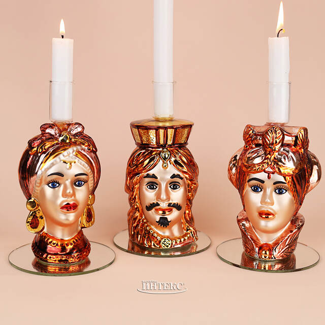 Декоративный подсвечник Синьор Махавирро 18 см EDG (ЭДГ)