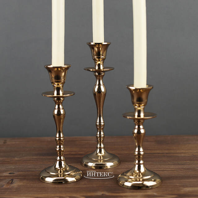 Набор подсвечников Фридмунд 15-23 см, 3 шт Boltze (Больтце)