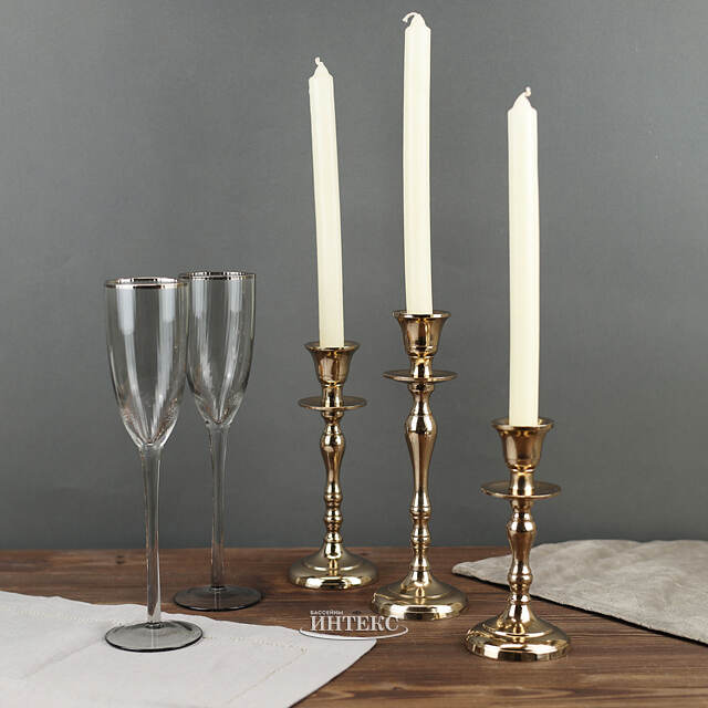 Набор подсвечников Фридмунд 15-23 см, 3 шт Boltze (Больтце)