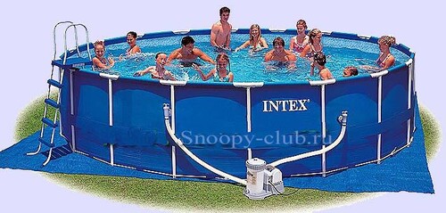 Каркасный бассейн INTEX 732х122, с аксессуарами