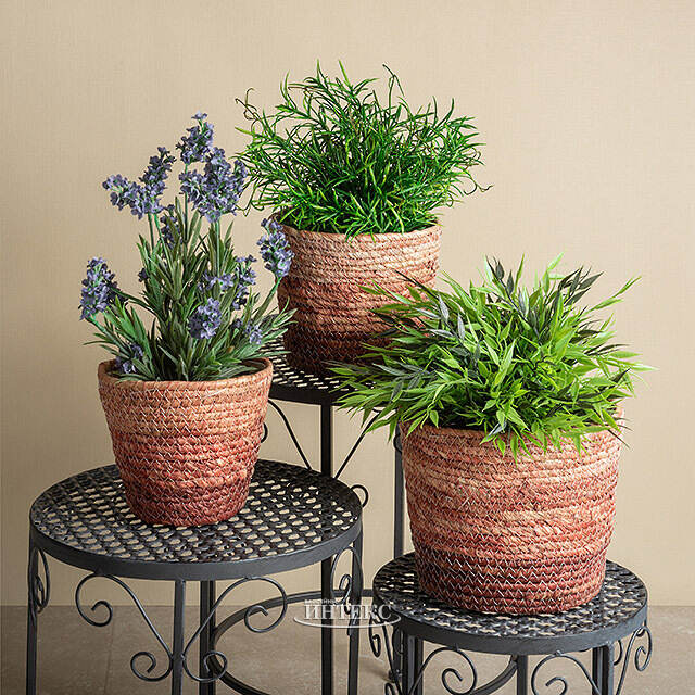 Декоративное кашпо Кэмбриан 17*15 см Kaemingk