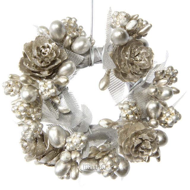 Украшение для свечи Перламутровый Венец 7 см Swerox (Сверокс)