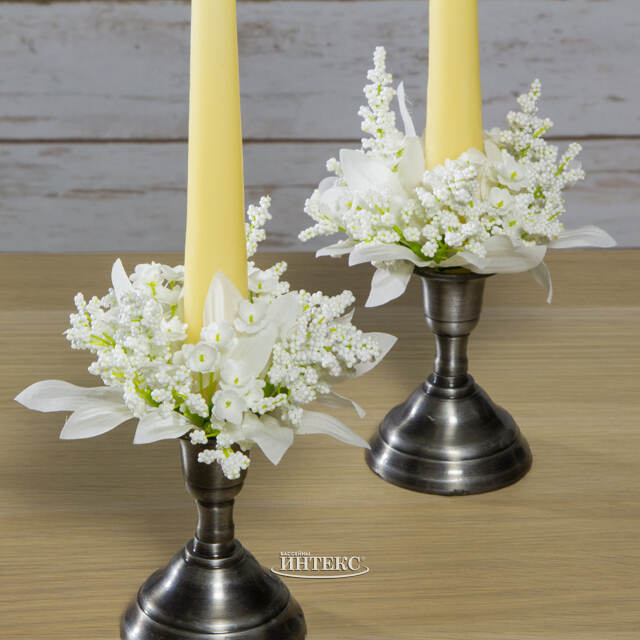 Декор для свечи Первоцветы 14 см Swerox (Сверокс)