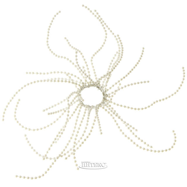 Украшение для свечи Ар-Деко белый Swerox (Сверокс)