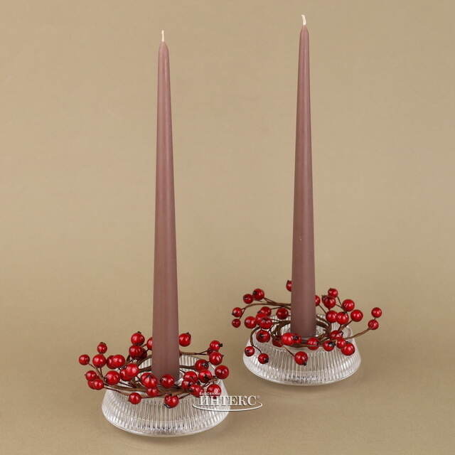 Венок для свечи Ягодный Десерт 9 см Swerox