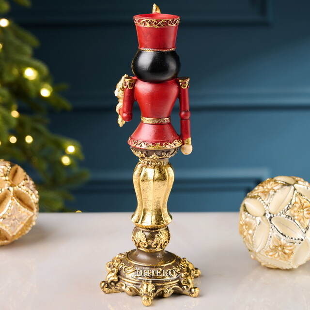 Декоративный подсвечник Щелкунчик - Golden Crown 22 см Goodwill (Гудвилл)