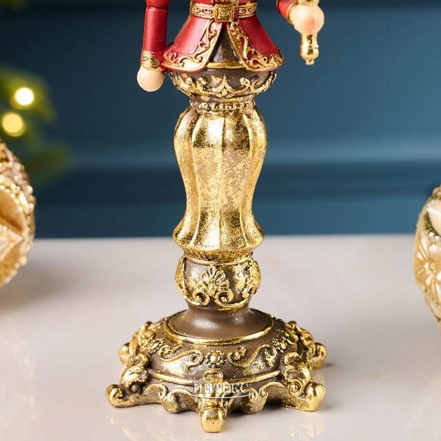 Декоративный подсвечник Щелкунчик - Golden Crown 22 см Goodwill (Гудвилл)