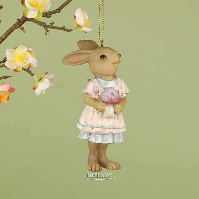Подвесное украшение Пасхальная зайка Майя 10 см Goodwill (Гудвилл)