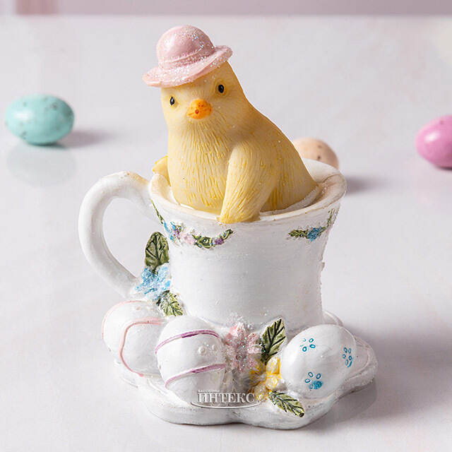 Набор декоративных фигурок Пасхальное Чаепитие 8 см, 2 шт Goodwill (Гудвилл)