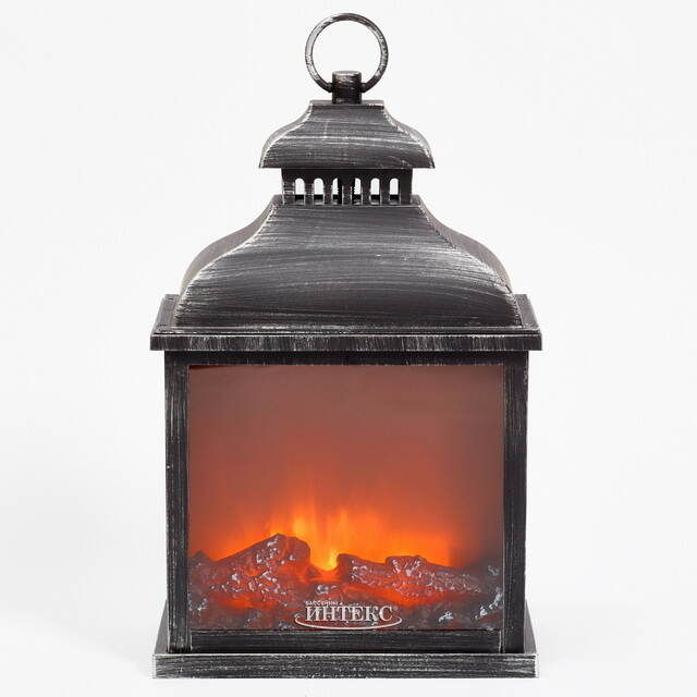 Декоративный фонарь - камин Джованни 39*25 см, батарейки Peha