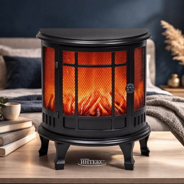 Декоративный камин без обогрева Освальд 35*30 см, батарейки Peha