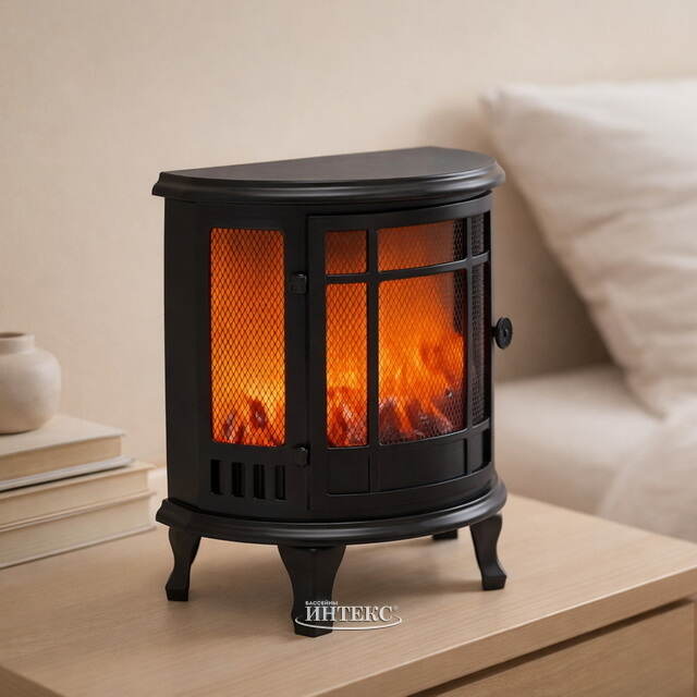 Декоративный камин без обогрева Освальд 35*30 см, батарейки Peha