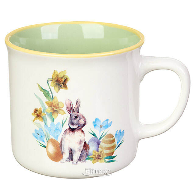 Фарфоровая чашка Пасхальный Кролик Рокси 300 мл Koopman