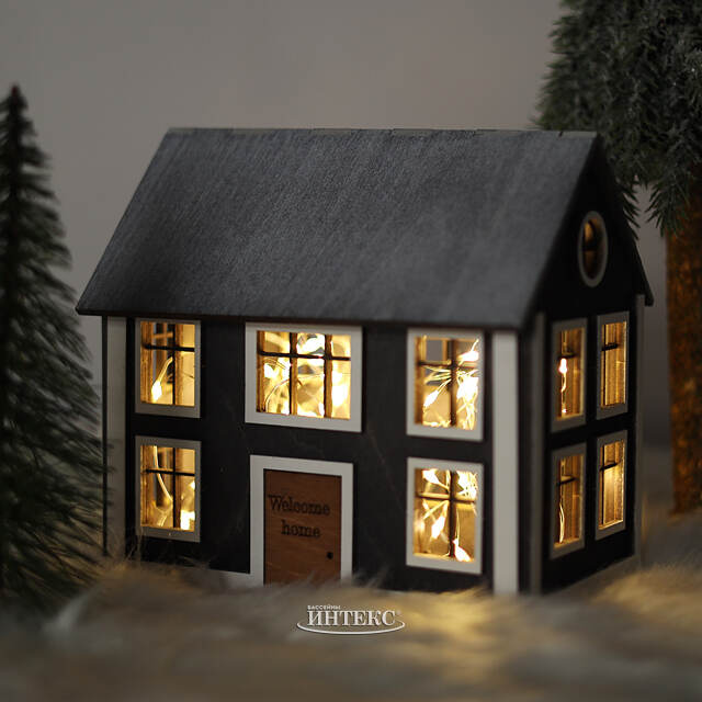 Декоративный домик Честер 17 см Christmas Apple (Кристмас Эпл)