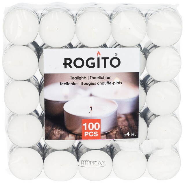 Набор чайных свечей Kimberly 4 см, 100 шт Koopman