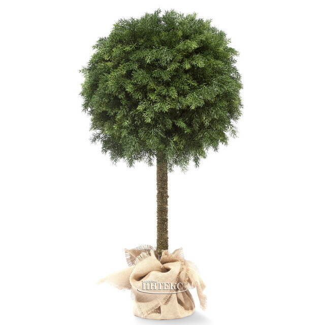 Искусственная Туя-шар на ножке 115 см, ЛИТАЯ 100% ElkaDe