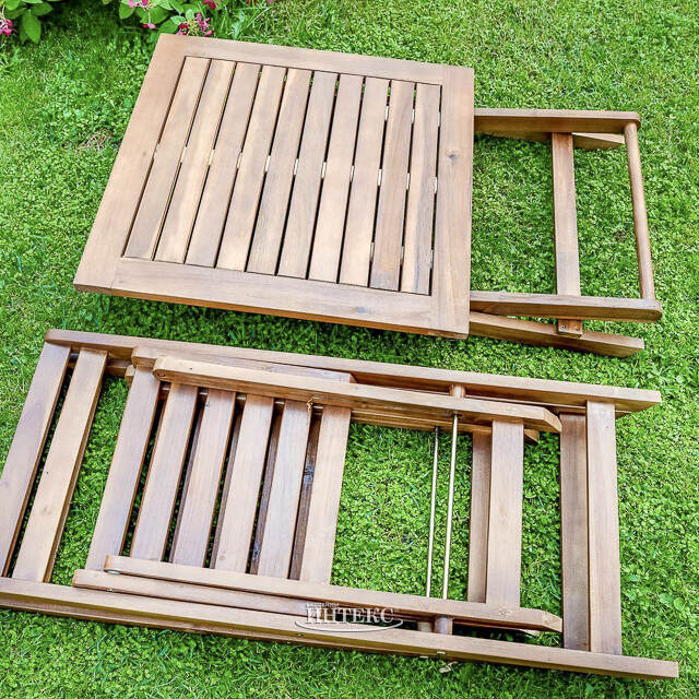 Комплект мебели для балкона Альменара: 1 стол + 1 стул, уцененный Koopman