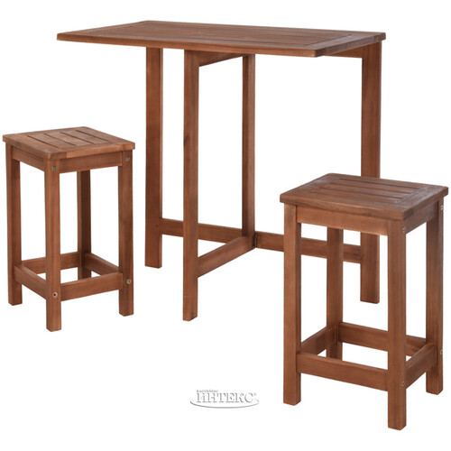 Комплект мебели для балкона Москардо: 1 стол + 2 стула Koopman