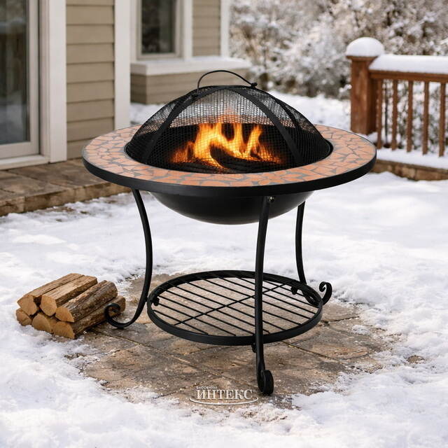 Костровая чаша со столом Terra 58*44 см Koopman