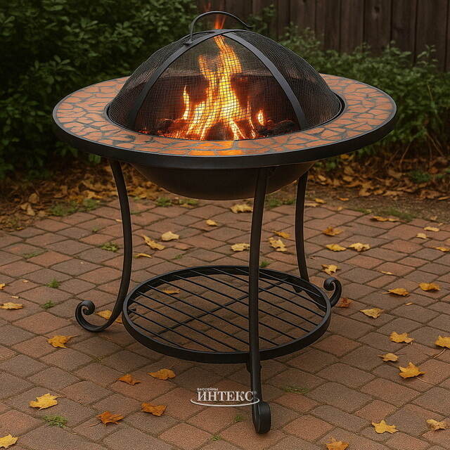 Костровая чаша со столом Terra 58*44 см Koopman