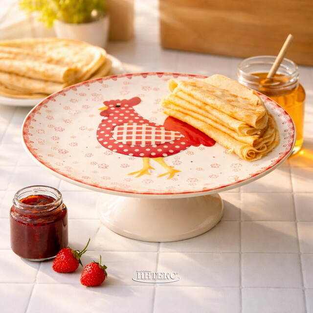 Подставка для торта Cerco 25 см Due Esse Christmas