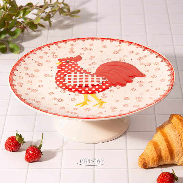 Подставка для торта Cerco 25 см Due Esse Christmas