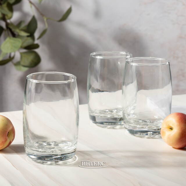 Набор стаканов для воды Waterfall 6 шт, 250 мл, стекло Koopman